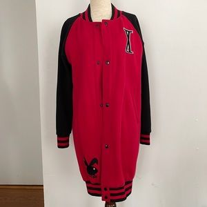 Dimepiece LA long varsity sweater